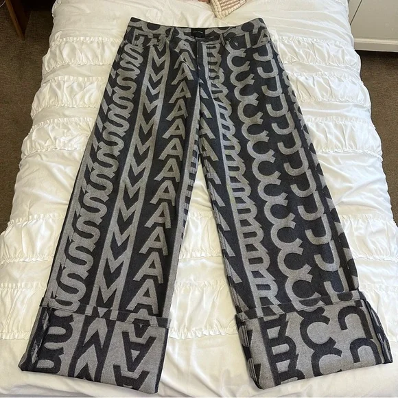 Marc Jacobs The Monogram Oversized Jeans - Picture 1 of 9
